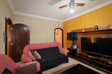 Casa 1 - Sala de casa à venda com 3 quartos, 350m² em Vila Clarice, Santo André