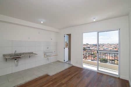 Sala de apartamento para alugar com 2 quartos, 51m² em Jardim Nova Alvorada, Hortolândia