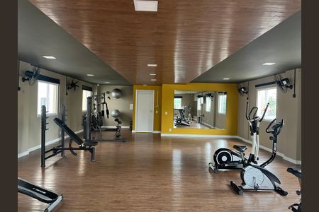 Apartamento para alugar com 35m², 2 quartos e sem vaga Apartamento para alugar com 35m², 2 quartos e sem vagaÁrea comum - Academia