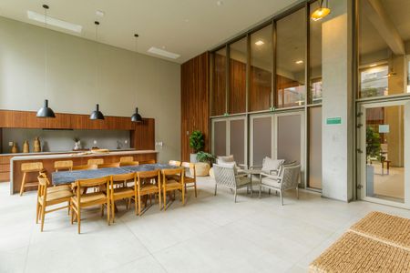 Apartamento à venda com 90m², 2 quartos e sem vagaÁrea comum - Salão de festas