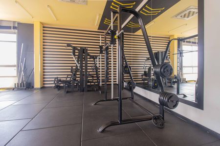 Apartamento para alugar com 27m², 1 quarto e sem vaga Apartamento para alugar com 27m², 1 quarto e sem vagaÁrea comum - Academia