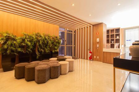 Apartamento para alugar com 27m², 1 quarto e sem vaga Apartamento para alugar com 27m², 1 quarto e sem vagaHall de entrada