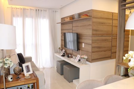 Sala de apartamento para alugar com 2 quartos, 48m² em Jardim Pioneira, Cotia