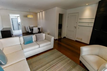 Sala de apartamento para alugar com 4 quartos, 154m² em Real Parque, São Paulo