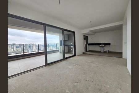 Sala de apartamento à venda com 3 quartos, 131m² em Brooklin, São Paulo
