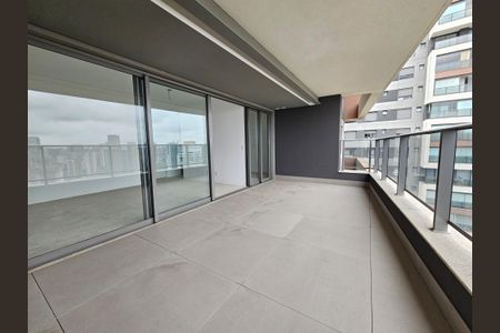 Sacada de apartamento à venda com 3 quartos, 131m² em Brooklin, São Paulo
