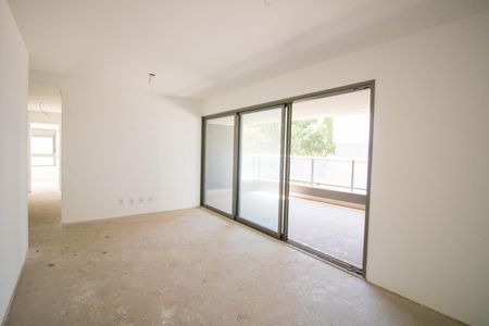 Sala de apartamento à venda com 3 quartos, 131m² em Brooklin, São Paulo
