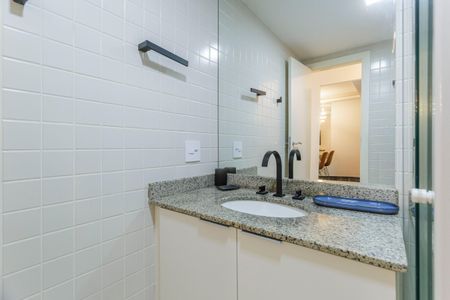 Apartamento para alugar com 38m², 1 quarto e 1 vaga Apartamento para alugar com 38m², 1 quarto e 1 vagaBanheiro Social
