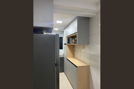 Cozinha de apartamento à venda com 2 quartos, 52m² em Vila Santa Cecilia, Lagoa Santa
