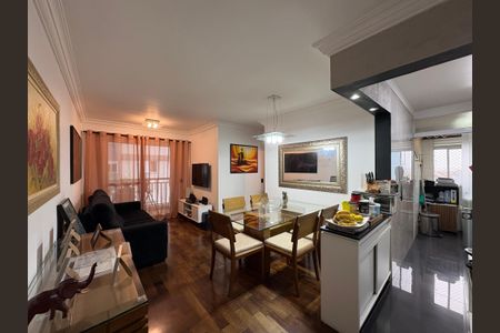 Sala de apartamento à venda com 3 quartos, 67m² em Jd Eudizia, Santo André