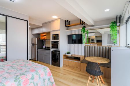 Studio à venda com 27m², 1 quarto e 1 vagaStudio