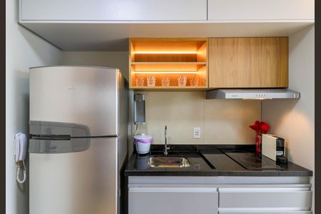 Studio à venda com 27m², 1 quarto e 1 vagaCozinha