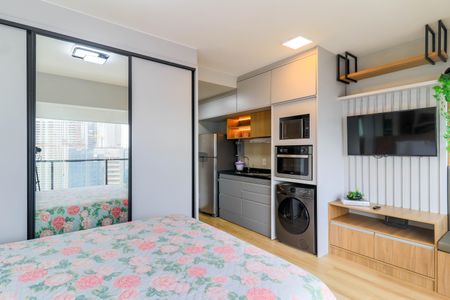 Studio à venda com 27m², 1 quarto e 1 vagaStudio