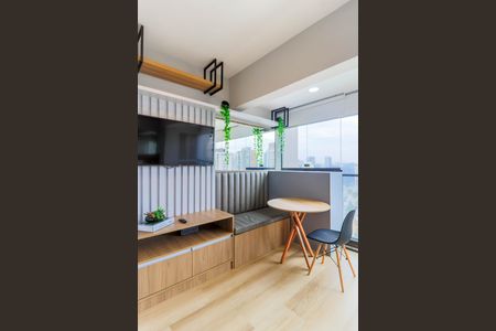 Studio à venda com 27m², 1 quarto e 1 vagaStudio