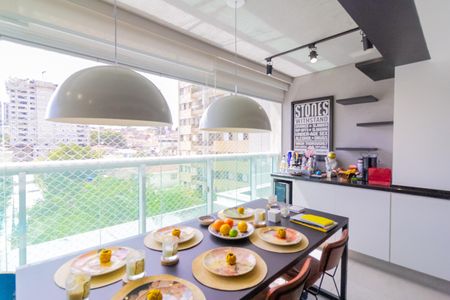 Varanda de apartamento à venda com 1 quarto, 43m² em Campo Belo, São Paulo