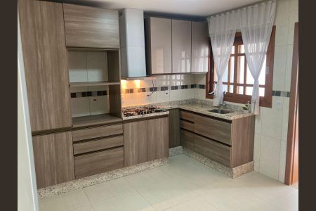 Cozinha de casa de condomínio à venda com 3 quartos, 200m² em Aberta dos Morros, Porto Alegre