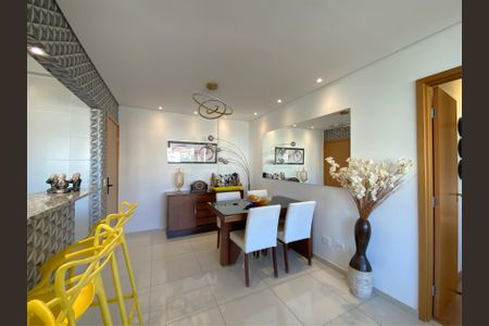 Sala de apartamento à venda com 3 quartos, 85m² em Nova Granada, Belo Horizonte