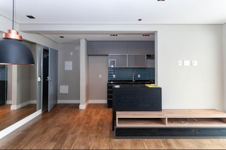 Sala de apartamento para alugar com 1 quarto, 45m² em Várzea da Barra Funda, São Paulo
