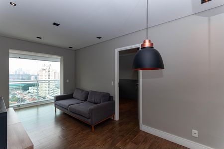 Sala de apartamento para alugar com 1 quarto, 45m² em Várzea da Barra Funda, São Paulo