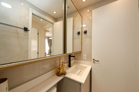 Apartamento para alugar com 38m², 2 quartos e sem vaga Apartamento para alugar com 38m², 2 quartos e sem vagaBanheiro