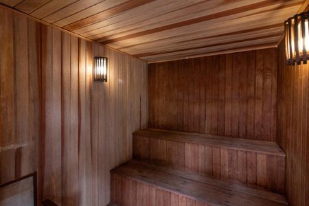 Studio para alugar com 35m², 1 quarto e 1 vagaSauna