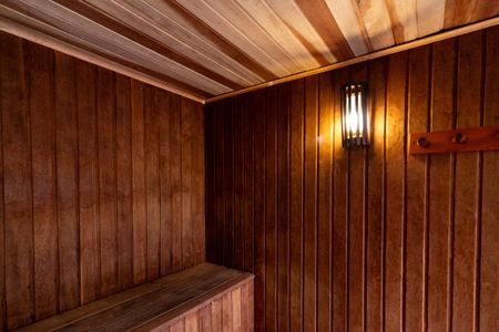 Studio para alugar com 35m², 1 quarto e 1 vagaSauna