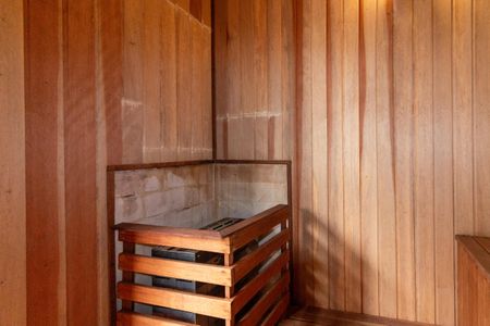 Studio para alugar com 35m², 1 quarto e 1 vagaSauna