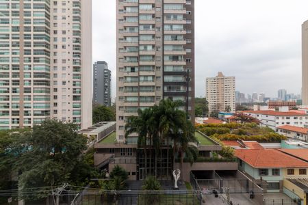 Vista da Varanda de kitnet/studio para alugar com 1 quarto, 35m² em Vila Olímpia, São Paulo