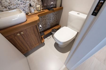 Apartamento para alugar com 136m², 3 quartos e 2 vagasLavabo da Sala