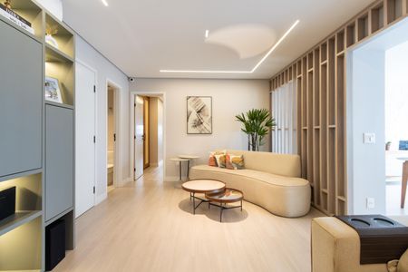 Apartamento para alugar com 136m², 3 quartos e 2 vagasSala