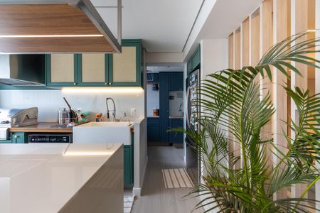 Apartamento para alugar com 136m², 3 quartos e 2 vagasCozinha