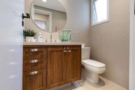 Apartamento para alugar com 136m², 3 quartos e 2 vagasBanheiro Social