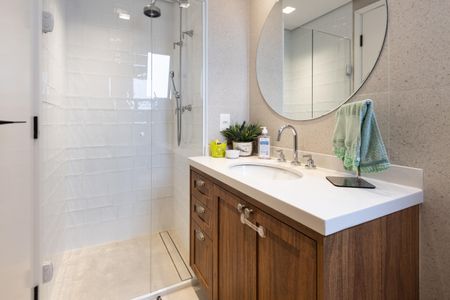 Apartamento para alugar com 136m², 3 quartos e 2 vagasBanheiro Social