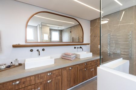 Apartamento para alugar com 136m², 3 quartos e 2 vagasBanheiro da Suíte 3