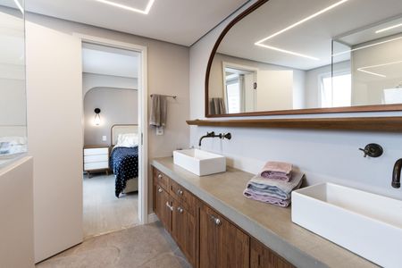 Apartamento para alugar com 136m², 3 quartos e 2 vagasBanheiro da Suíte 3