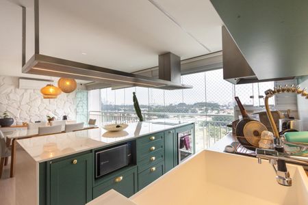 Apartamento para alugar com 136m², 3 quartos e 2 vagasCozinha