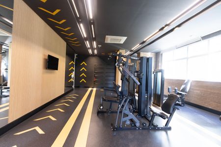 Apartamento para alugar com 136m², 3 quartos e 2 vagasÁrea comum - Academia