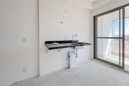 Studio para alugar com 27m², 1 quarto e sem vaga Studio para alugar com 27m², 1 quarto e sem vagaCozinha