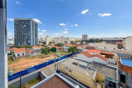 Studio para alugar com 27m², 1 quarto e sem vaga Studio para alugar com 27m², 1 quarto e sem vagaVaranda