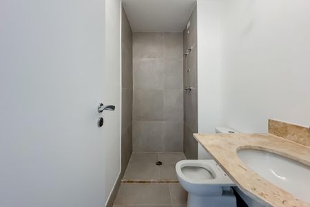 Studio para alugar com 27m², 1 quarto e sem vaga Studio para alugar com 27m², 1 quarto e sem vagaBanheiro