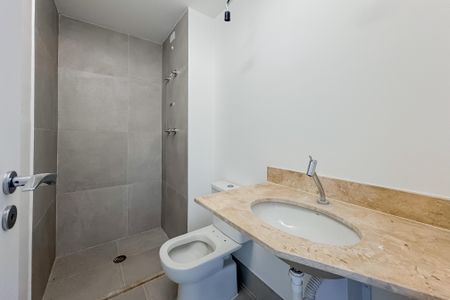 Studio para alugar com 27m², 1 quarto e sem vaga Studio para alugar com 27m², 1 quarto e sem vagaBanheiro