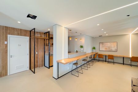 Studio para alugar com 27m², 1 quarto e sem vaga Studio para alugar com 27m², 1 quarto e sem vagaLounge - Coworking