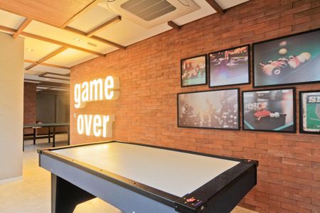 Apartamento para alugar com 60m², 2 quartos e 2 vagas Apartamento para alugar com 60m², 2 quartos e 2 vagasÁrea comum - Salão de jogos