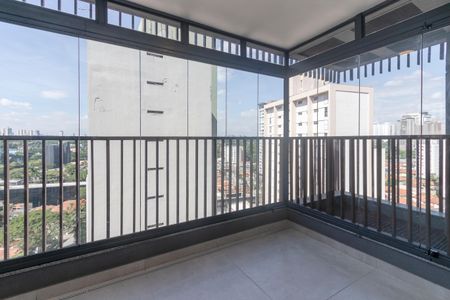 Varanda da Sala de apartamento para alugar com 2 quartos, 69m² em Brooklin, São Paulo