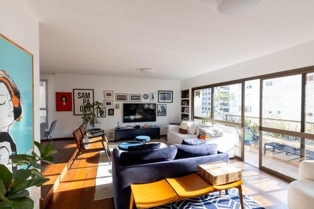 Sala de apartamento para alugar com 4 quartos, 210m² em Santa Cecilia, São Paulo