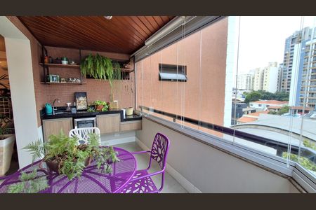 Varanda de apartamento à venda com 3 quartos, 179m² em Santa Paula, São Caetano do Sul