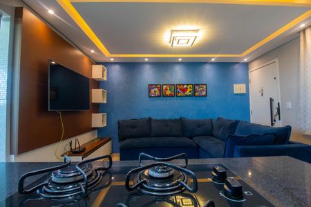 Sala/Cozinha de apartamento à venda com 2 quartos, 73m² em Jardim Triana, São Paulo