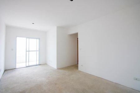 Sala de apartamento à venda com 3 quartos, 86m² em Vila Alzira, Santo André