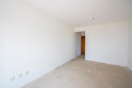 Sala de apartamento à venda com 3 quartos, 86m² em Vila Alzira, Santo André