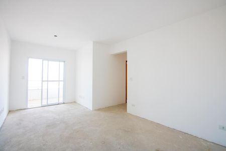 Sala de apartamento à venda com 3 quartos, 86m² em Vila Alzira, Santo André